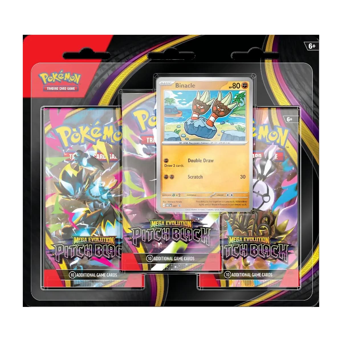 Pokémon Pitch Black: 3-Pack Blister